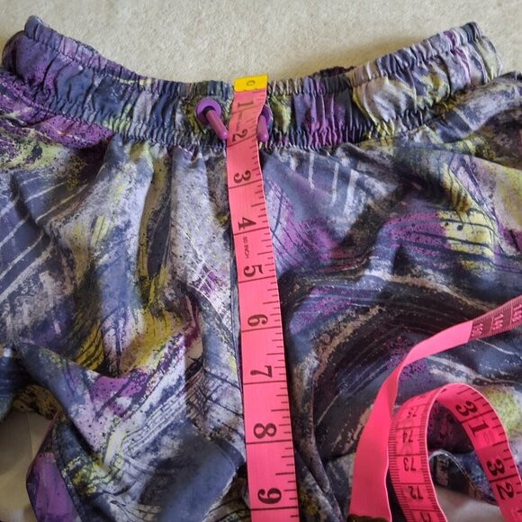 Athleta Simone Biles Girls XL 14 Purple Gray Athletic Shorts - Picture 10 of 12